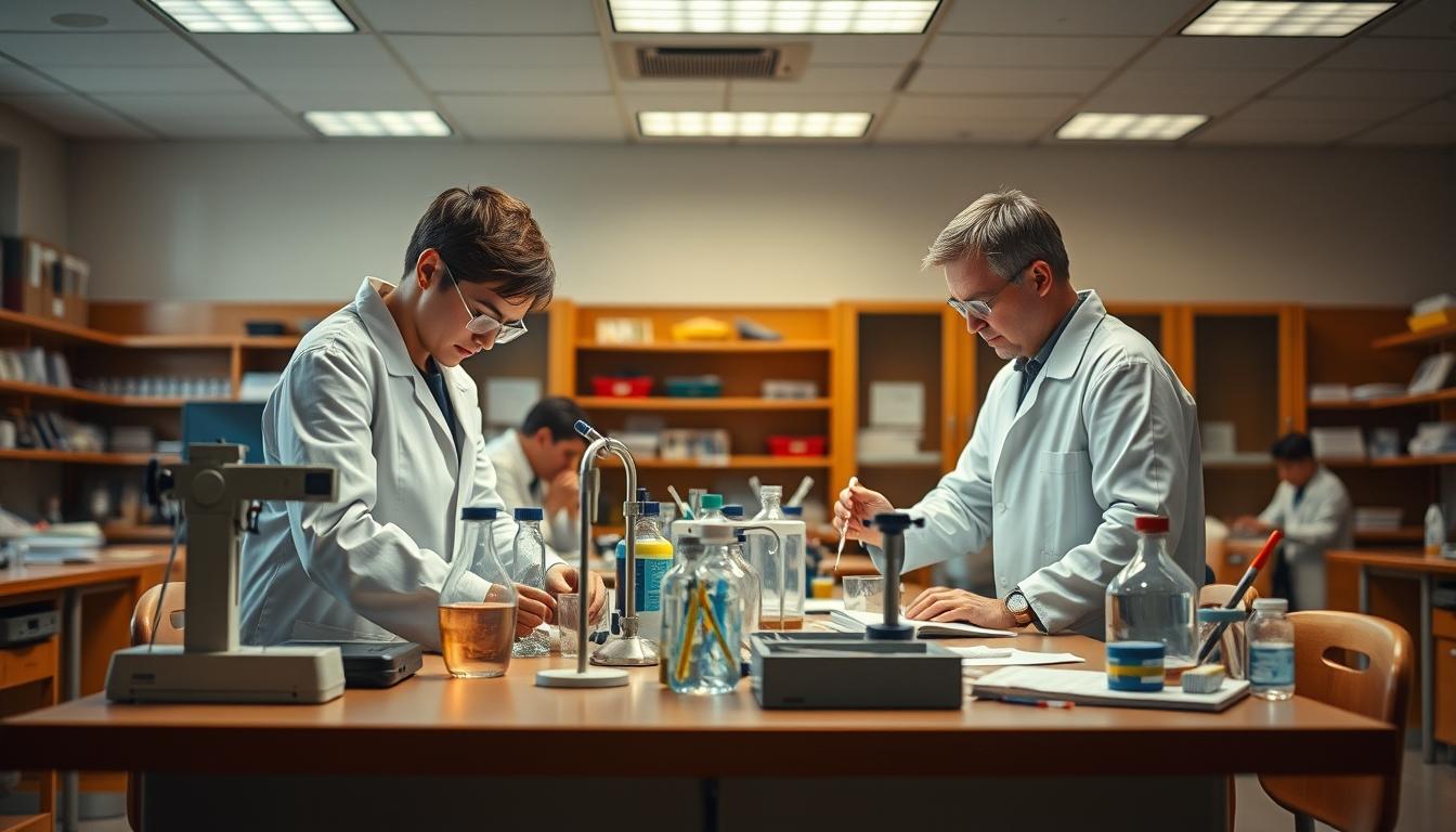 Modern university campus for students